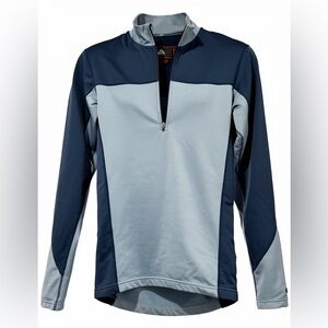 Men's Two-Tone Quarter-Zip Pullover